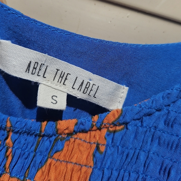 Anthropologie Abel the Label Colorful Maxi Dress Size S - Picture 3 of 5